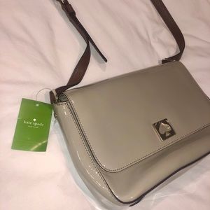 Grey Kate Spade Purse